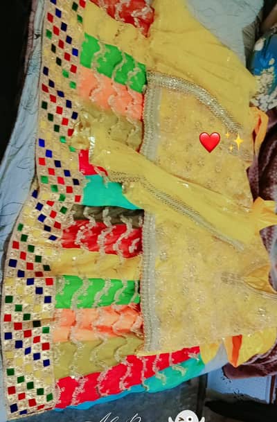 used condition lehenga l