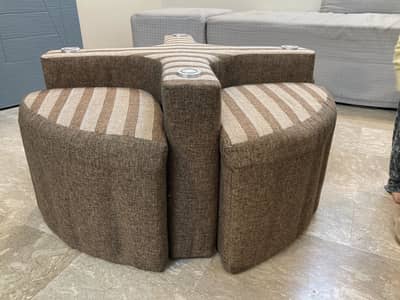 Centre table with cover