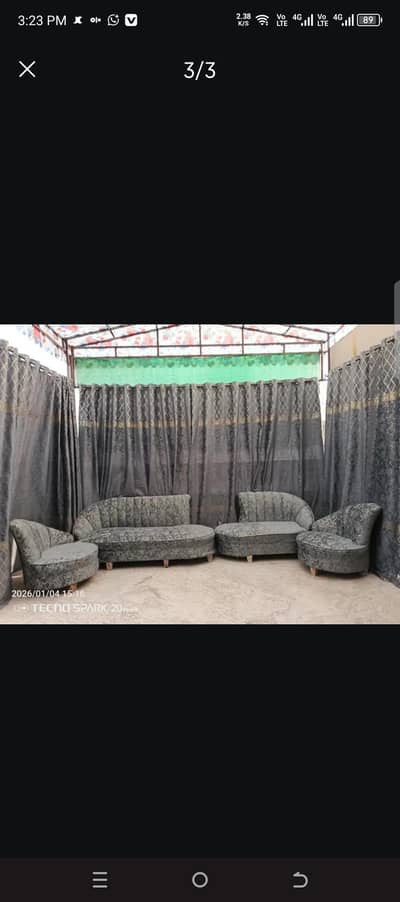 seven siter full sofa set