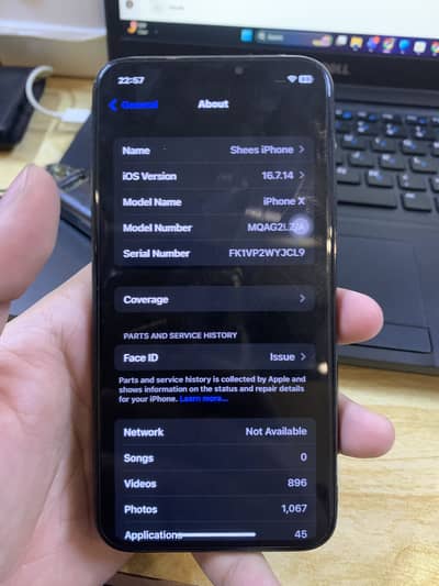 Iphone X 256gb approved