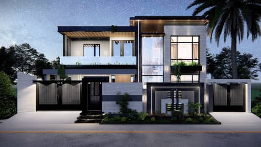 Owner Build Brand New Ground Plus 1 550 Sq Yrd House Available at Defence Phase 1 Malir Cantt Karachi.