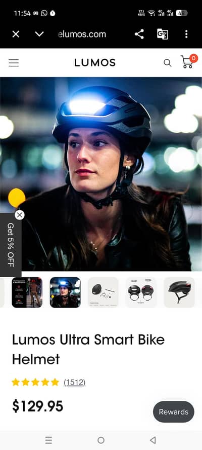 Lumos Ultra Smart Bike Helmet