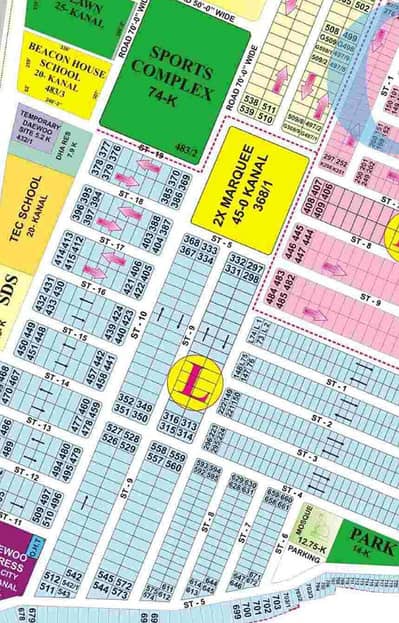 2-KANAL TOP PRIME LOCATION PLOT IN L BLOCK VERY CLOSE TO MAIN ROAD, DIRECT DEAL WITH OWNER.