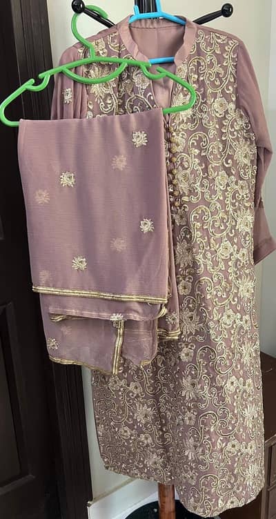 SHAADI WEAR FANCY EMBROIDERY DRESS