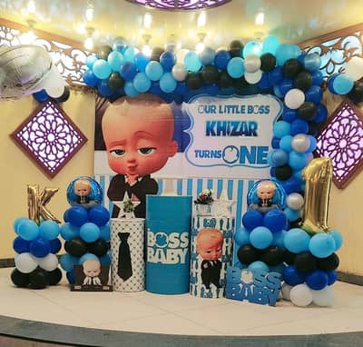 roza kushai decor / ballon decoration / event services / party decor
