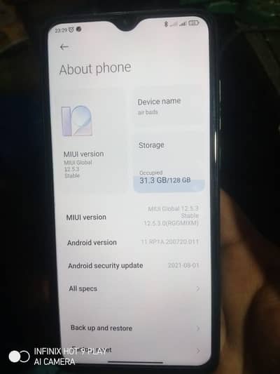 redmi not 8 pro pta. Approved cundition 10by10