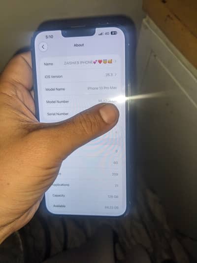 I phone 13 pro max PTA APPROVED  original phone