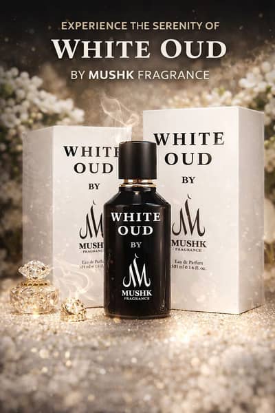 White OuD perfume 