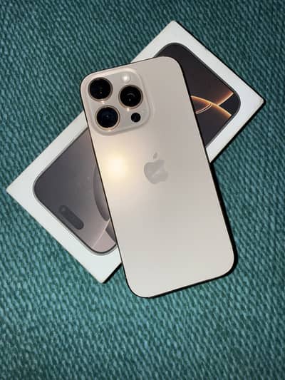 Iphone 16 pro (Desert titanium)