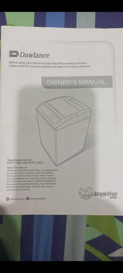 Dawlance Auto matric  washing  machine