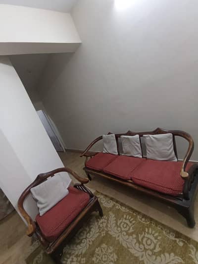 Lasani Wood Sofa set and tables