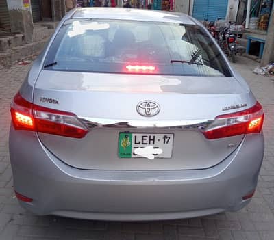 Toyota Corolla GLI 2017  Jinwan condition
