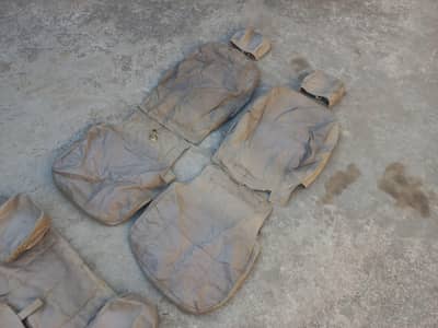 Toyota Corolla 2002-08 Genuine Leather Beige Seat Covers