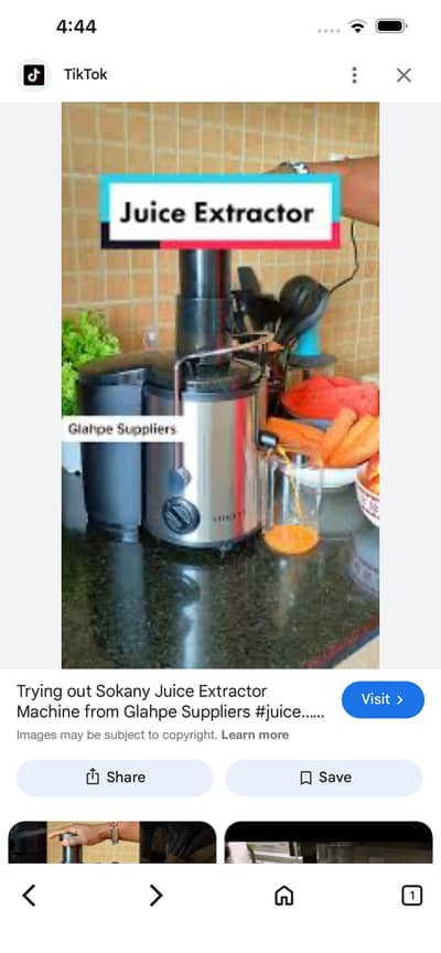 Silver crest Orange carrot juicer
