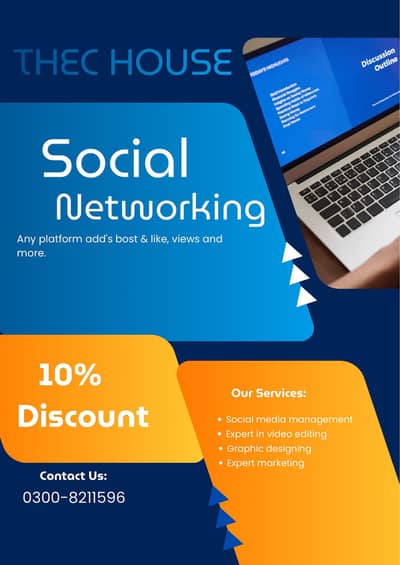 Social networking & marketing & graphic design