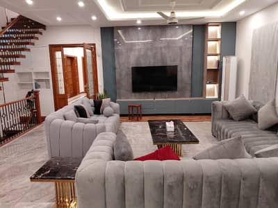Brand New Kanal basement furnished house 7 bedroom for rent phase 5 bahria town Rawalpindi