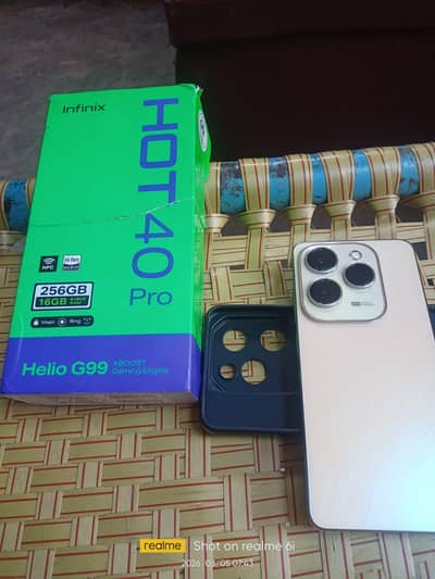 Hot 40 pro 16gb ram 256gb rom sell and exchange