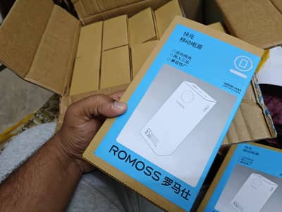 Romoss 40000mah 20000mah power bank box packed Ramdam offer