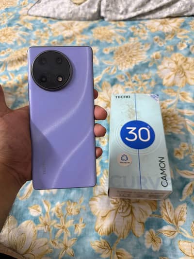 Tecno camon 30s 12/256gb Pta approved condition 10/10