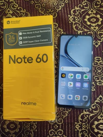 Realme Note 60 – Like New – Box Pack – Perfect Condition