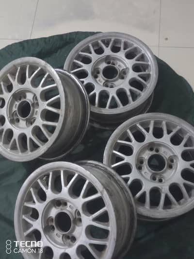 0335/3688/436 Japanese used rims 13 size  brand vossel  light weight