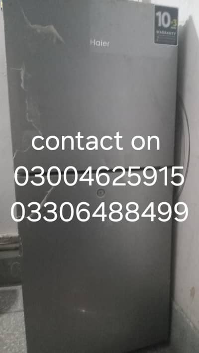 haier fridge ek dam new