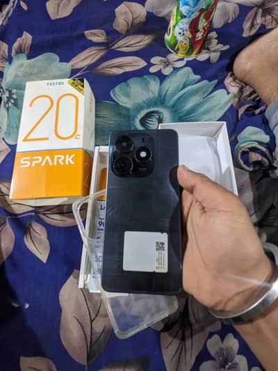 final 20k Tecno spark 20C Mobile PTA ha phone memory 8/128