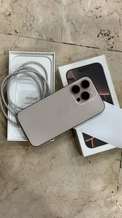 Iphone 16 Pro Non PTA 256GB LL/A Desert Titanium