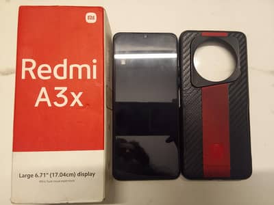 Redmi A3x with box 10/10 no fault