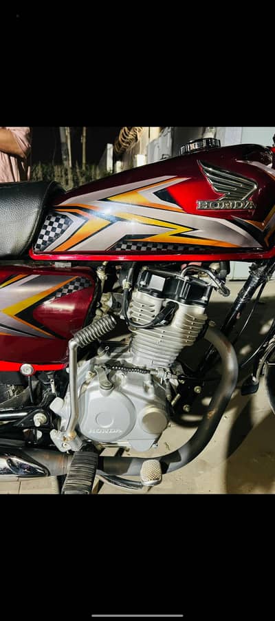 Honda cg 125 2025 model all Punjab number