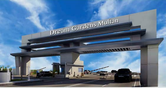 7 Marla Residential Plot For Sale In Dream Gardens Multan Phase 2 Main Bosan Road