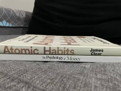 Atomic Habits + The Psychology of Money (almost new condition)