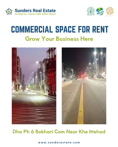 High-Street Visibility: 2nd & 3rd Floor 1100 Sqft Commercial Space For Rent Near Khe Bokhari | The Perfect Location to Launch Your New Brand