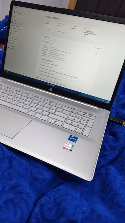 HP 17 Laptop – Core i5 | 16GB RAM | 256GB SSD | 17.3″ Full HD