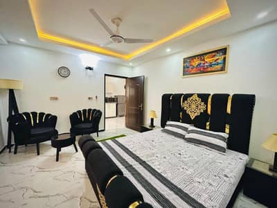 Fully furnished 2 bedroom apartment available for rent in Bahria town phase 1 safari 1