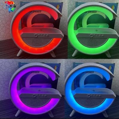• LED Wireless Charging Speaker with BT 2301