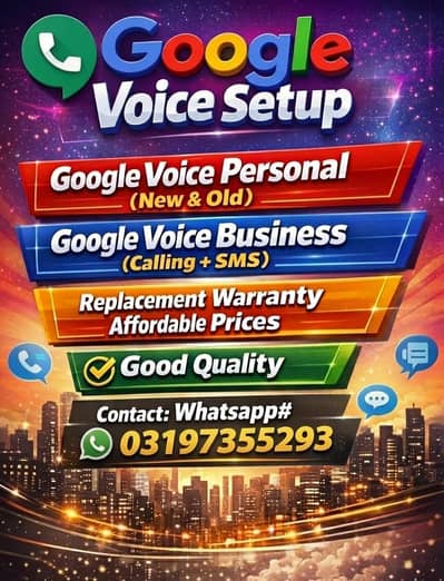 google voice in 1800 with replacement guarantee