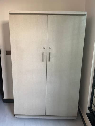 Wooden 2 Door Cupboard – Excellent Condition