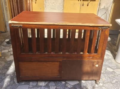 Wooden baby bed / Storage bed