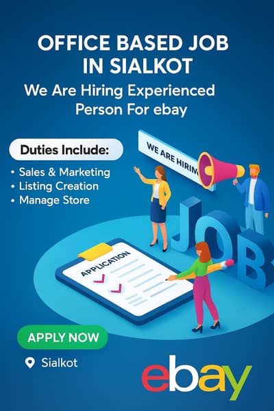 Need person for manage ebay account & listings creation