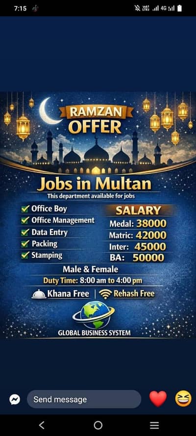 work is very reir and jf you are hard worker come and get it