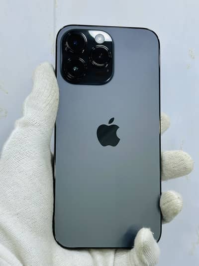 I phone 14 pro Max Black 128 GB JV Non PTA 93% Battery health