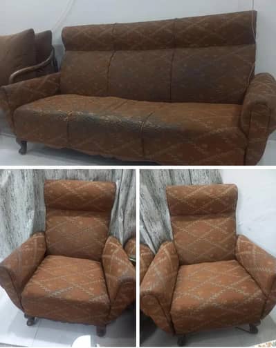wooden sofa 5 seater