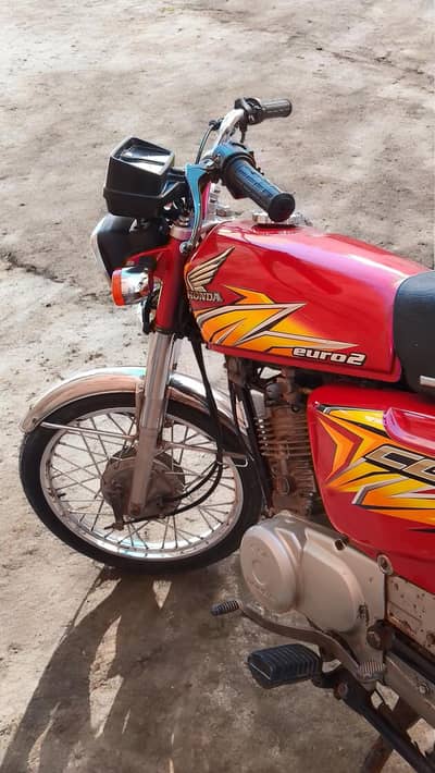 Honda cg 125  karachi number 2021 full jeniun