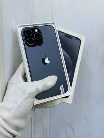 I phone 15 pro Max Jv NON PTA 97% Battery Health 10 by 10 BOX