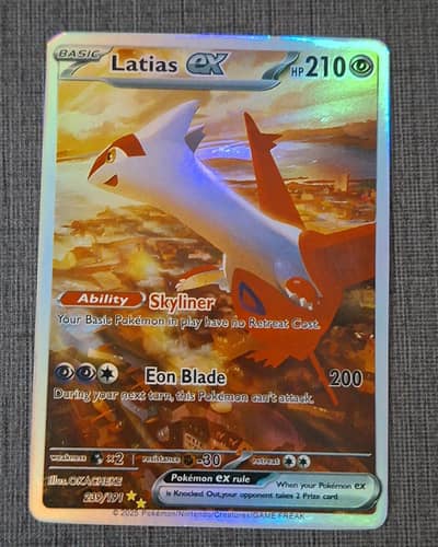 Latias Ex 239/191 Special Illustration Rare-Pokémon Surging Sparks