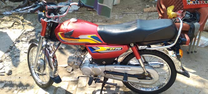 Honda CD-70 Model 2024 - Register 2025