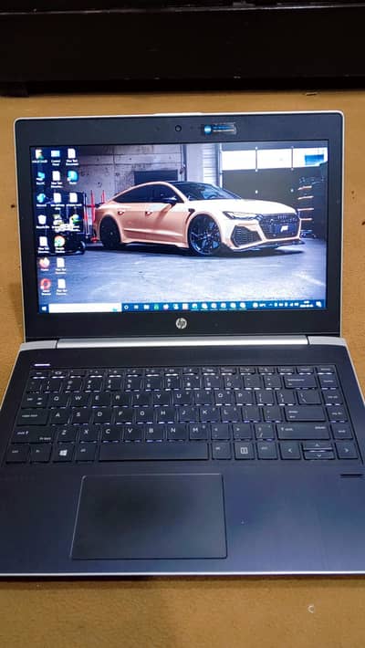 Hp probook core i7 8th gen with 256 gb ssd and 8gb ram