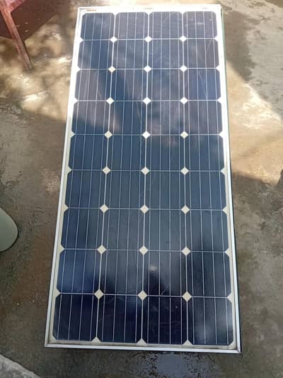 150 watts solar penal in good condition with stand 1 piece