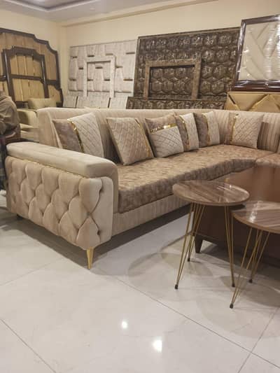 Sofa set spacious and elegant